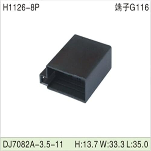 Free shipping 200pcs DJ7082A-3.5-11 8Pin 3.5mm AMP Car Electrical Wire Connectors for VW,BMW,Audi,Toyota,NISSAN AND other