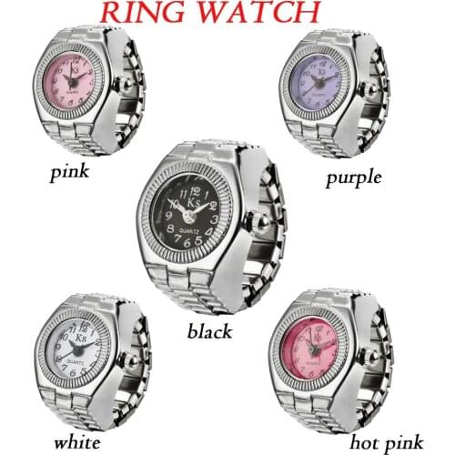 Womens bracelet watch fashion classic dial quartz analog watch creative steel cool elastic quartz ring watch brands for women