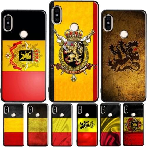Belgium Coat of Arms Flag Case For Xiaomi Redmi 9 9A 9C 7A 8A 9T Back Cover For Redmi Note 10 Pro 7 8 9 Pro 8T 9S