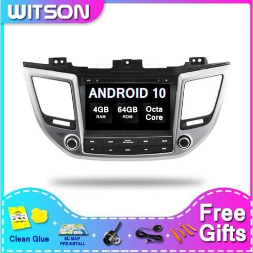 DE Stock ! WITSON Android 10.0 Car Audio Video For HYUNDAI TUCSON/IX35 2016 PX5 Octa-Core 4+64GB