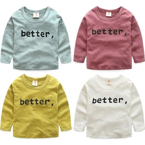 Kids Shirts T-Shirt for Childrens Children Girls Boys a Boy Shirt Child Kids Dinosaur Kid Cotton Cartoon Tops Clothing Clothes