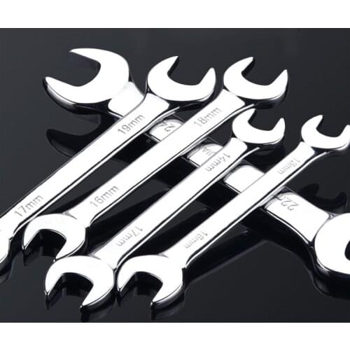 1 PCS Open End Spanner Wrench Double-Ended Wrenches Hand Tool Screw Driver Repair Tools Open Wrench