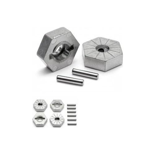 HPI 86804 Aluminum 17mm Wheel Hex Hubs(2) & Pins(2): Savage 21 25 X