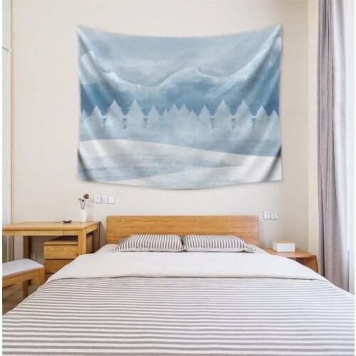 India Mandala Tapestry Wall Hanging Boho Decor Wall Cloth Tapestries Psychedelic Hippie Night Moon Tapestry Mandala Wall Carpet