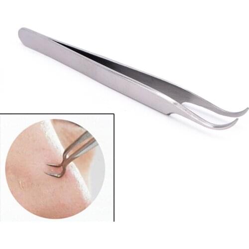 Bend Curved Whitehead Blackhead Acne Clips Face Pore Cleaner Nose Blackhead Remove Black spot cleaner Face Skin Care Tool