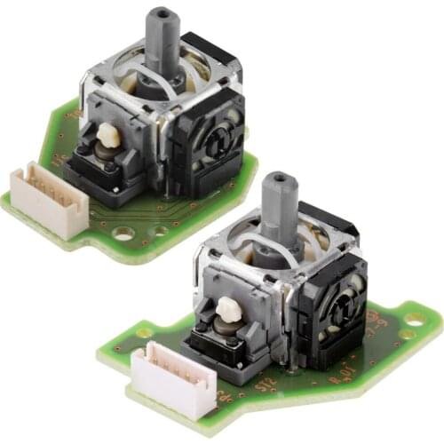 25pairs For WiiU gamepad controller replacement Left/ Right 3D Analog Stick Joystick set with PCB Board