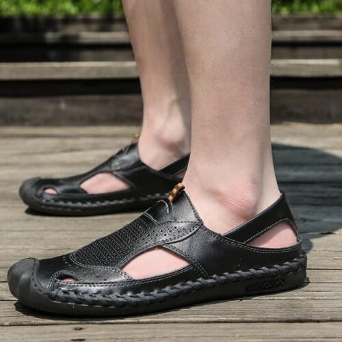 Summer herren sommer fashion Mens sneakers comfort zapatillas casual size schuhe ete sandles homme mens 2019 sandale heren 2020