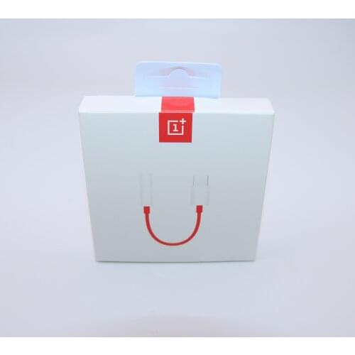 Original Oneplus Earphone Jack Adapter Type-C To 3.5mm Headphone Converter Cable For One plus 1+6T 7 7Pro 7T