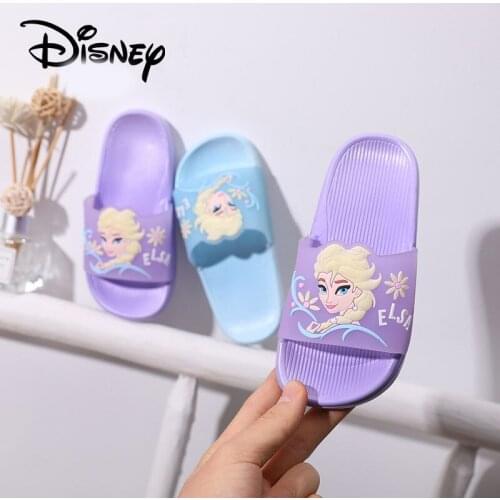 Frozen Elsa Anna beach hole slippers sandals summer cartoon childrens shoes wear-resistant breathable non-slip home wear