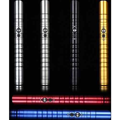 Full Rgb11 Color Christmas Special Gift Outdoor Luminous Toys Sword Lightsaber Exquisite Discount Set Gift Bag Laser Sword