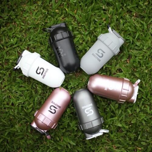 ShakeSphere Tumbler VIEW Protein Shaker Mixing Bottle with Side Window, 24oz Protein Shake Mixers Protein Blender Bottle