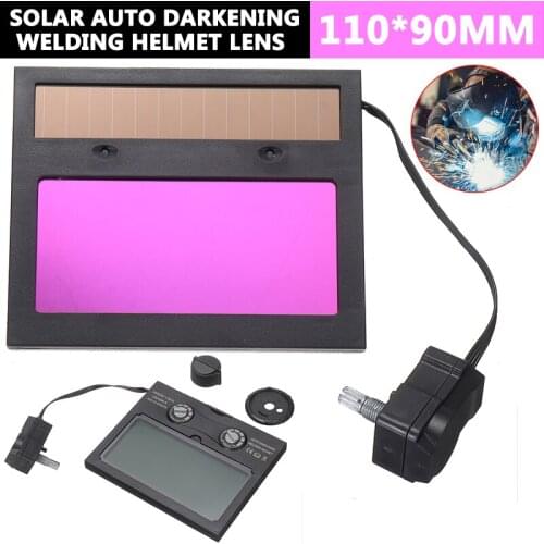 Welding Machine Tool Solar Auto Darkening Welding Helmet Filter Lens Eyes Protector Welder Cap Goggles
