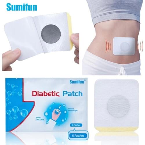 18Pcs/3bags Diabetic Patch Diabetes Herbal Diabetes Cure Lower Blood Glucose Treatment Sugar Balance Plaster D1268