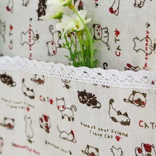 35*95cm Microwave Oven Dustproof Cover With Pockets Cloth Microwaves Protector Covers SCIE999