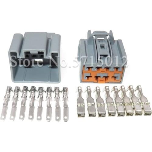 8 Hole 7282-3243-40 7283-3243-40 Electrical Connector Car Window Lifter Harness Plug Female Male Sockets For Ford