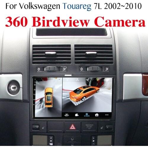 For Volkswagen VW Touareg 7L 2002~2010 Car Multimedia GPS Audio Radio Navigation NAVI Player Built-in CarPlay 360 BirdView