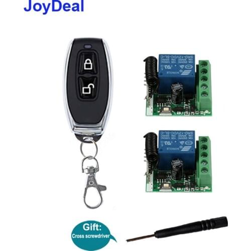 Wireless Smart Remote Control Switch DC 12V 1 Channel Receiver Module For Electronic Lock Door Controller Led Light Lamp DIY