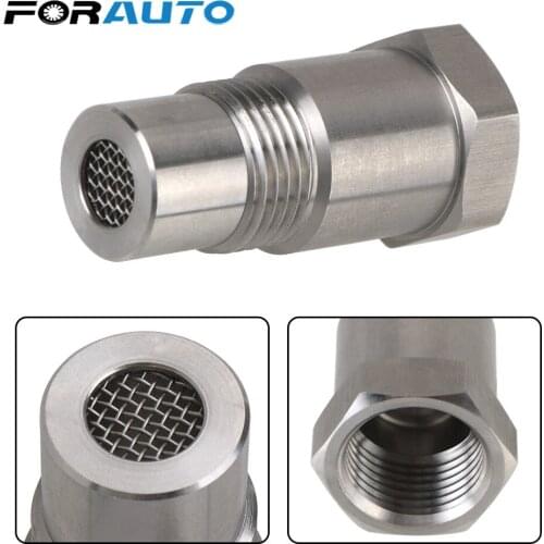 LEEPEE M18X1.5 Oxygen O2 Sensor Exhaust Gas Oxygen Sensor Automobiles Sensors Car Fix Check Engine Light Eliminator Adapter