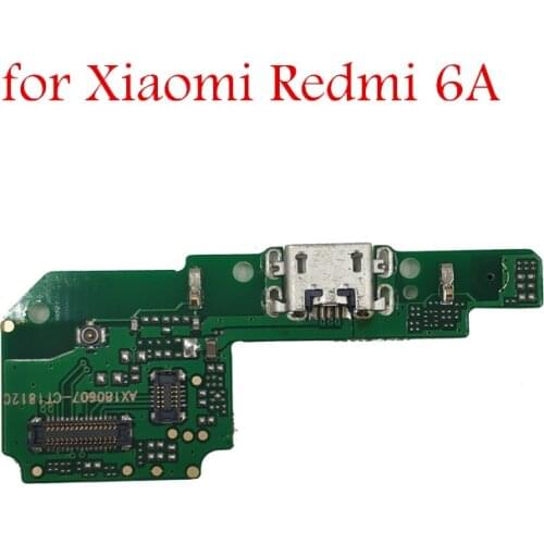 For Xiaomi Redmi 6A USB Charger Connector Flex Cable USB Charging Dock PCB Board Flex Cable Redmi 6A Repair Spare Parts