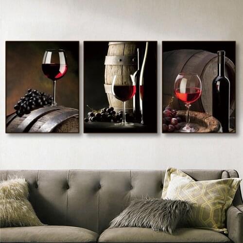 Kitchen Bar Home Decor Canvas Poster Still Life Painting Nordic Wall Art Prints Pictures For Living Room Dining Room Decoration