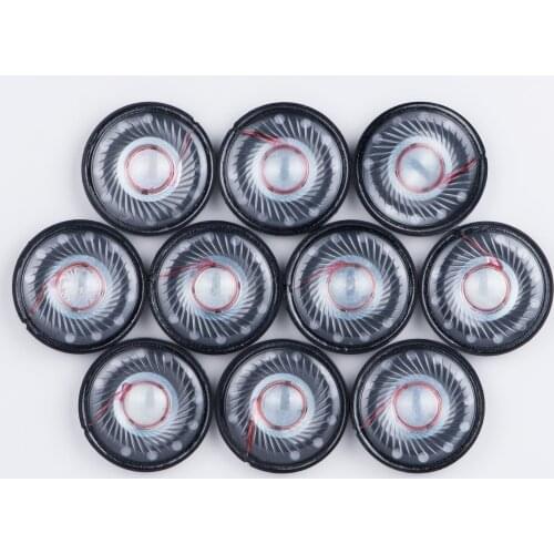 HIFI 40mm Headphone Speaker Unit Headset Driver 112DB 32 ohm Speaker Repair Parts New Earphone Diy Neodymium Wholesale 10PCS