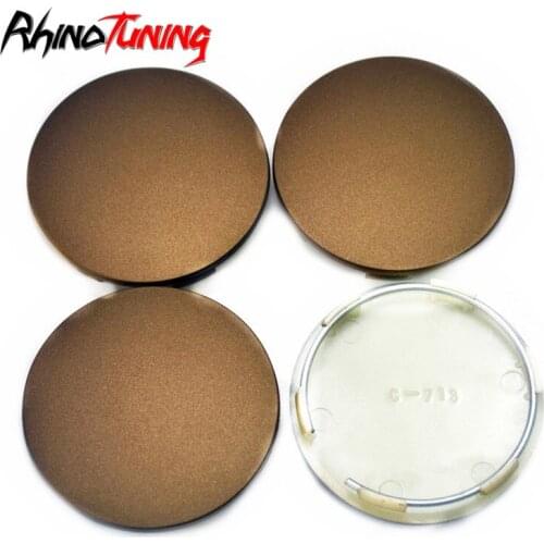4pcs 65mm 62mm Wheels Center Hubs Cap for Rims A Flat Type Hood Cover Bronze Fit for Volk Racing TE37 17"&18" RE30 CE28n 18"