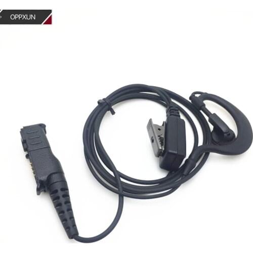 Square PTT walkie talkie Headphones for motorola MTP3100 TETRA MTP3200 TETRA MTP3250 XiR P6600 XiR P6608 radios