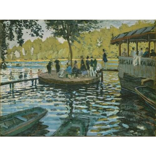 《People sitting on a boat in the lake》 picture painting by numbers home decor birthday present quadros decorativos