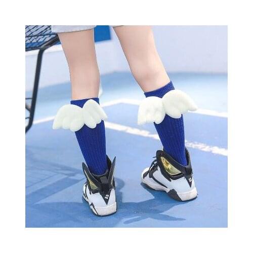 Baby Girls Korean Princess Cute Wings Socks Spring Autumn Holiday For 1-10Y Children