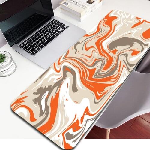 Personalized Fabric Mouse Pad Art Table Mats Office Carpet Desk Pad Mouse Mat Black Rubber Mat for Computer Table desk mat