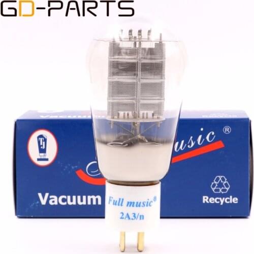 Matched Pair TJ Fullmusic 2A3/n 2A3N Vacuum Tube Mesh Plate Replace 2A3 2A3B Tubes Gold Plated Pins HIFI Vintage Audio DIY