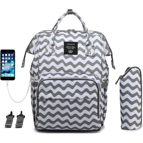 LEQUEEN Maternity Nappy Bag Brand Mummy bag Large Capacity Baby Bag Nursing Bag for Baby Care