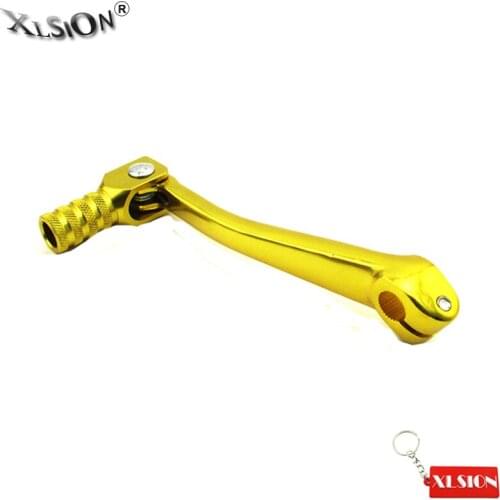 XLSION Alloy Folding CNC Gear Shifter Lever For 50cc-160cc Chinese Pit Dirt Bikes CRF XR50 Stomp YCF SDG SSR