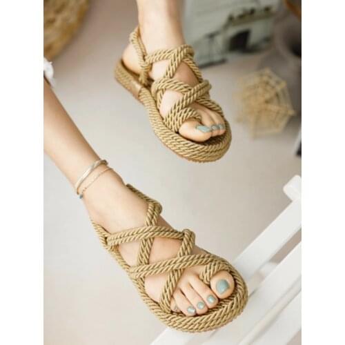 Womens Sandals Slippers 2021 Fashion Summer Sandals Walking Outside Summer Beach Ladies Lightweight Casual Holidays Breathable