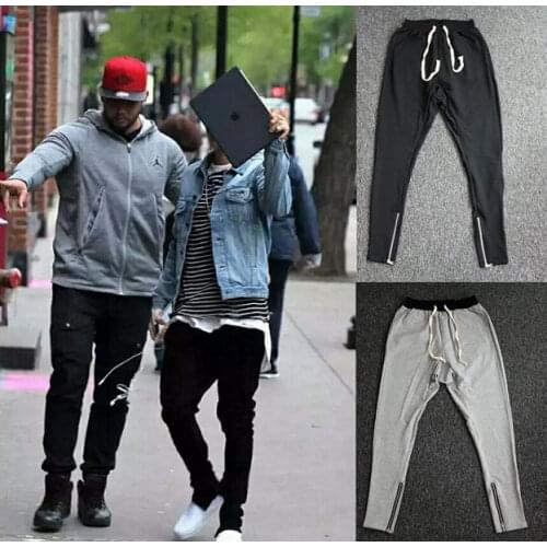 27-46 New 2021 Mens clothing Justin Bieber zip jogger pants harem pants costume plus size stage singer costumes