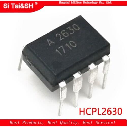 5PCS HCPL-2630 HCPL2630 A2630 DIP8