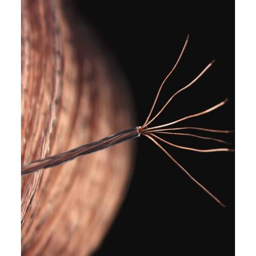 8N OCC pure copper audio interconnect cable balance wire bluck cable audio video extension cord RCA cable signal wire