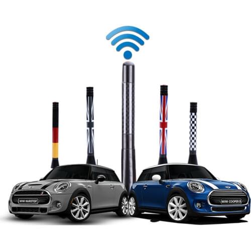 Car Aerial Antenna FM Cover Decor Case For Mini Cooper S JCW One R50 R53 R55 R56 R60 R61 F54 F55 F56 F60 Countryman Accessories