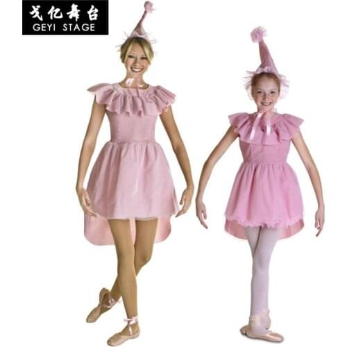 Ballet dancing girls leotard tutu dressed as princess gymnastics dance wear performance dance costumes Halloween Halloween party