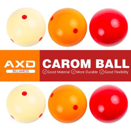 Carom Billiards Ball 61.5mm Resin Complete Set Goal Balls Billiard Accessories High Quality Carom Cue Special Ball Training Ball