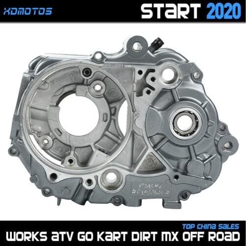 Motorcycle CrankCase Left Side Crank Case For lifan 150 150cc Horizontal Kick Starter Engines Dirt Pit Bikes Parts