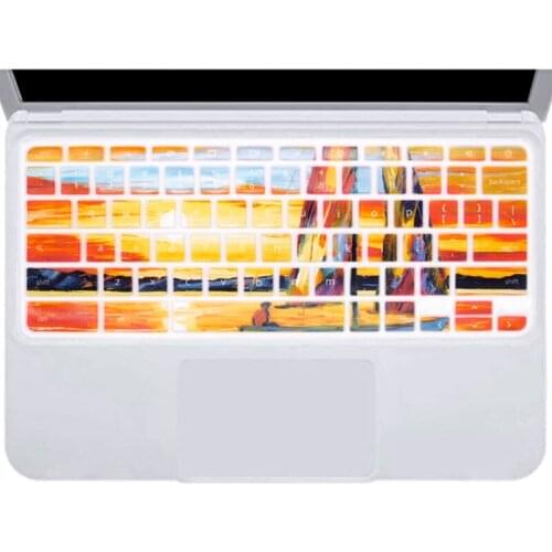 HRH For Lenovo Chromebook C330 2020 2019 2018 Chromebook Laptop Keyboard Cover Skin Chromebook N20 N21 N22 N23 100e 300e 500e