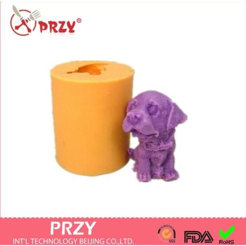 Soap Mold Fondant Cake Decoration Mold High-quality Handmade Soap Mold Moulds Dog Modelling Silicon Aroma Stone Rubber Silicone