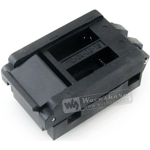 FPQ-64-0.8-13 Enplas IC Test Socket 0.8mm Pitch QFP64 TQFP64 FQFP64 PQFP64 package