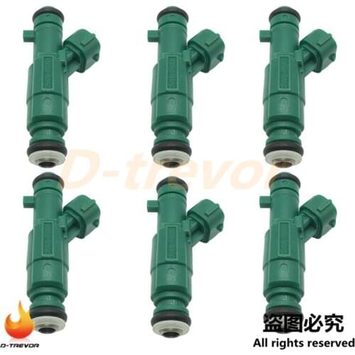 Set of 6 OEM 35310-25200 Fuel Injector Nozzle for Hyundai Sonata Magentis Rondo 3531025200 842-12329