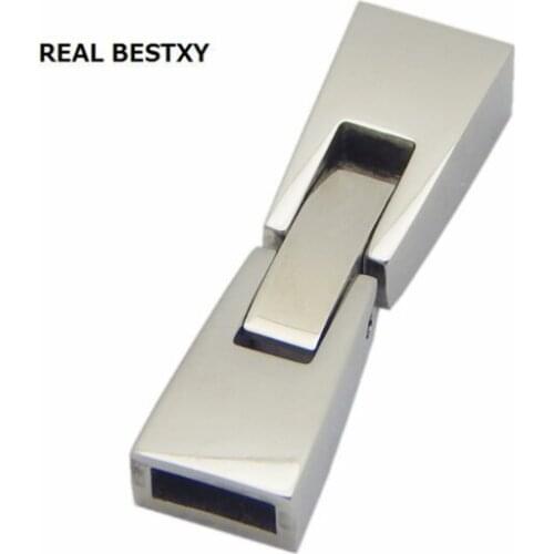 REAL BESTXY 10pcs/lot Stainless Steel Magnet Clasp For Making Bracelet Magnetic