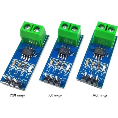 1 PCS ACS712T 5A 20A 30A Range Hall Current Sensor Module ACS712 Module For Arduino