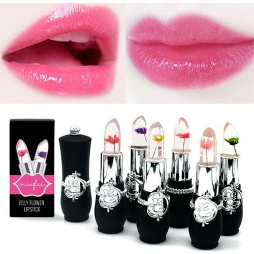 New Women long lasting lipstick Set minfei 6Pcs Moisturizer Lipstick Magic Temperature Change Color Lip Balm New Years Gift