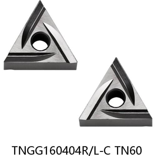 Original TNGG 160404 160404 TNGG160404L-C TNGG160404R-C TN60 TNGG160404 TNGG160404 Carbide Inserts Turning Tool Lathe Cutter