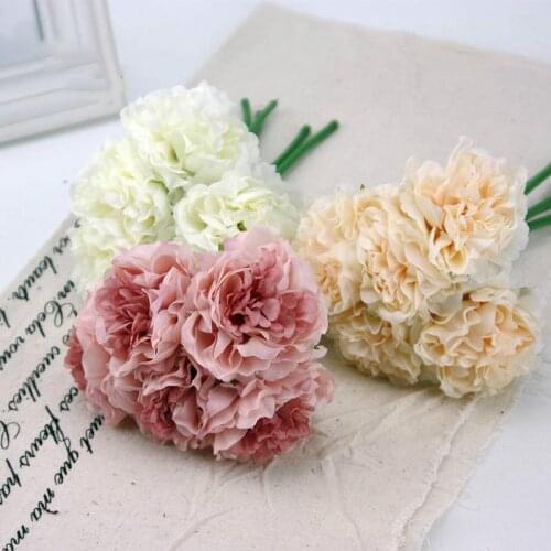 26cm Peony Silk flowers multi colourArtificial flower Home Party Office Wedding Decoration flowers Free shipping